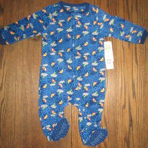 Leveret Fleece Footie Blanket Sleeper 12-18 Month